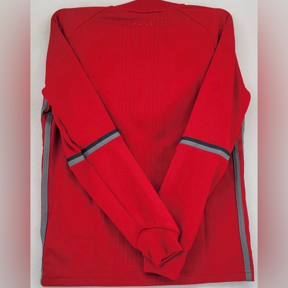 Adidas Condivo 16 Training Jacket Youth, Red/Black/Silverlight - Soccer - Picture 7 of 7